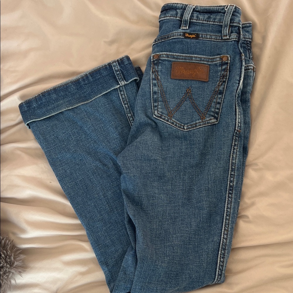 Wrangler Women's Classic Blue Boot Cut Jeans